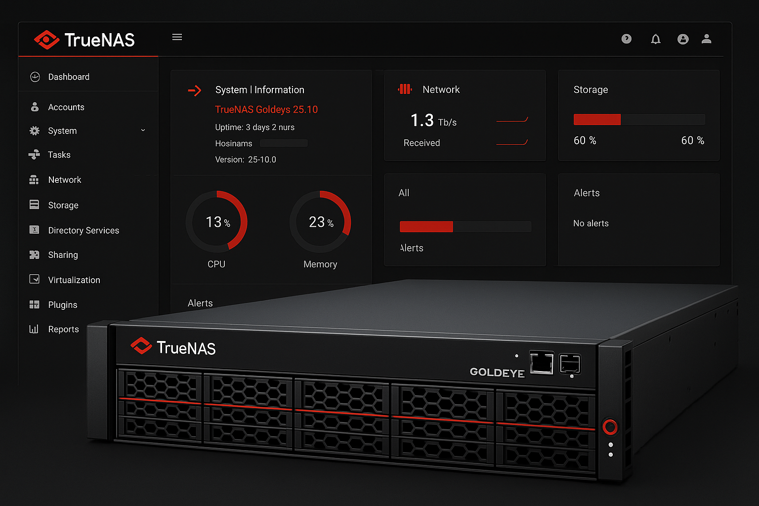 TrueNAS Goldeye 25.10