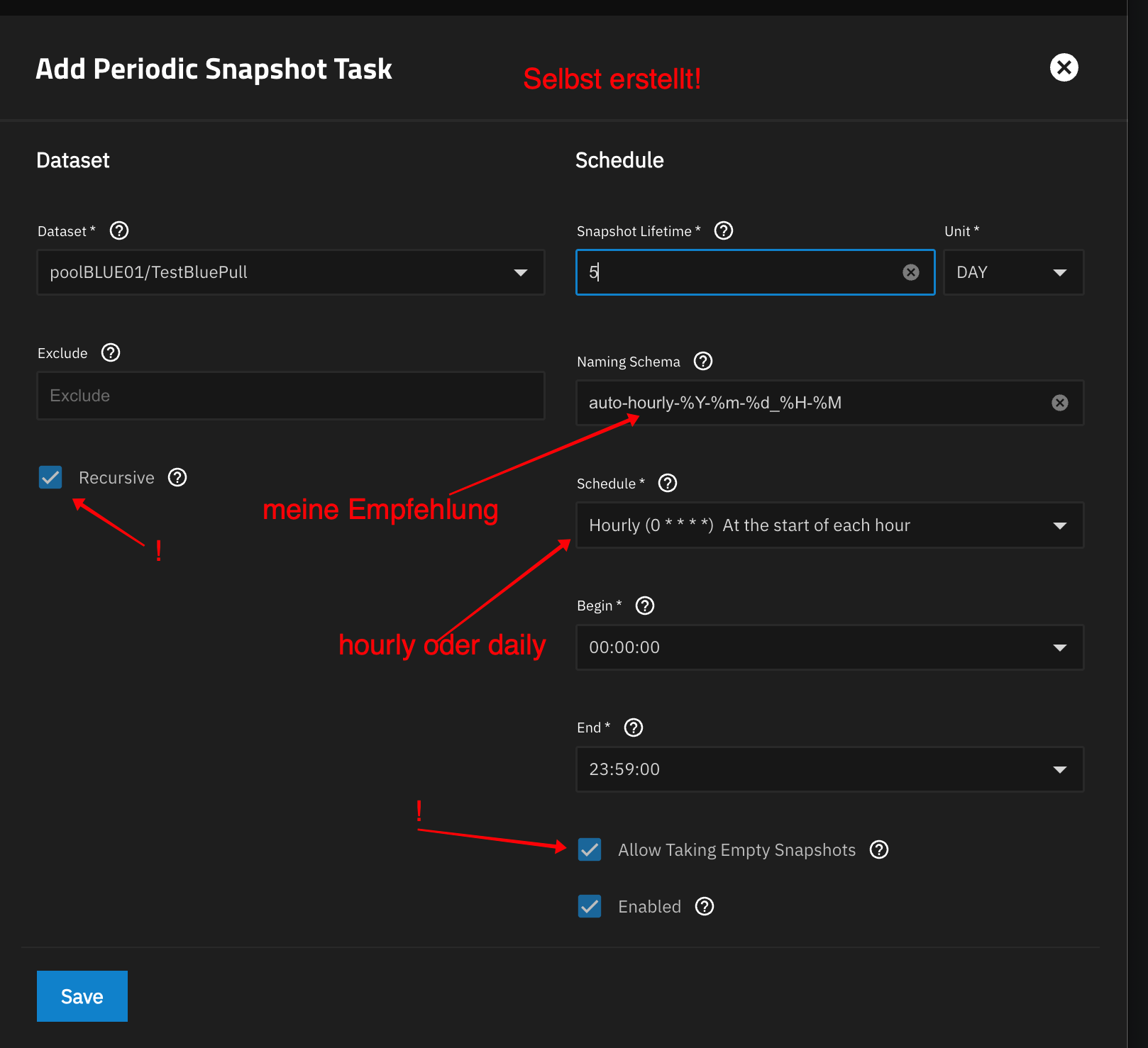 Pull-Replikation – Replication Task erstellen (Übersicht)