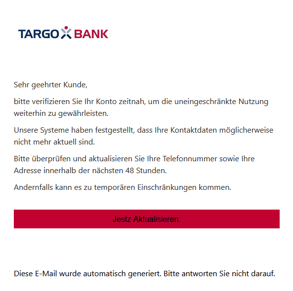 2025-05-06-TargoBank-Phishing-Bild-1